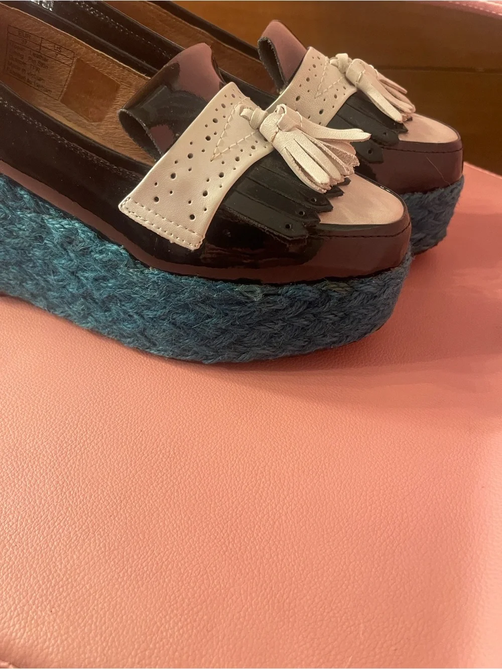 Campbell Jeffrey Campbell Termino platform espadrille loafer Size 7